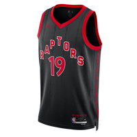 Toronto Raptors Jordan Brand Statement Edition Swingman Jersey - Black - Jakob Poeltl