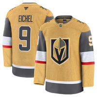 Vegas Golden Knights Jack Eichel Fanatics Gold Home Premium Jersey