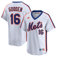 New York Mets Dwight Gooden Nike White Cooperstown Collection Limited Jersey