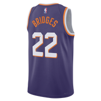 Phoenix Suns Nike Icon Edition Swingman Jersey - Purple - Miles Bridges
