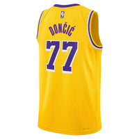 Los Angeles Lakers Nike Icon Edition Swingman Jersey - Gold - Luka Don?i?