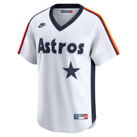 Houston Astros Nike White Cooperstown Collection Limited Jersey