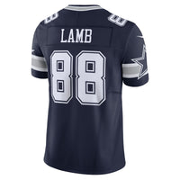 Dallas Cowboys CeeDee Lamb Nike Navy Vapor F.U.S.E. Limited Jersey