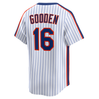New York Mets Dwight Gooden Nike White Cooperstown Collection Limited Jersey