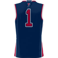 GameDay Greats #1 Navy Pennsylvania Quakers Lightweight Basketball Jersey