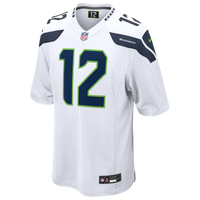 Seattle Seahawks 12s Nike White Game Jersey