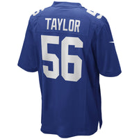New York Giants Lawrence Taylor Nike Royal Game Retired Player Jersey