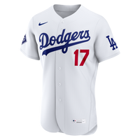 Los Angeles Dodgers Shohei Ohtani Nike White Home Authentic Sponsor Patch Jersey