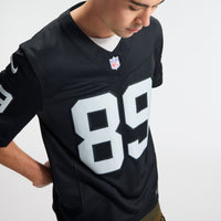 Las Vegas Raiders Brock Bowers Nike Black Team Vapor F.U.S.E. Stitched Limited Jersey