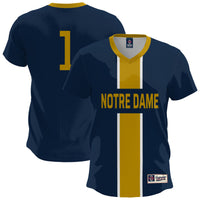 GameDay Greats Navy Notre Dame Fighting Irish Lightweight Soccer Fashion Jersey