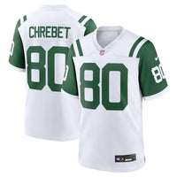 New York Jets Wayne Chrebet Nike White Retired Player Alternate Game Jersey