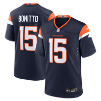 Denver Broncos Nik Bonitto Nike Navy Alternate Game Jersey
