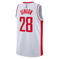 Houston Rockets Nike Association Edition Swingman Jersey - White - Alperen Sengun