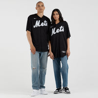New York Mets Francisco Lindor Nike Black Replica Player Jersey