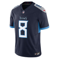 Tennessee Titans Will Levis Nike Navy Vapor F.U.S.E. Limited Jersey