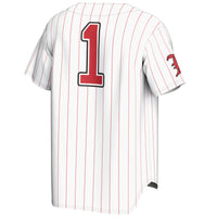 GameDay Greats #1 White Louisville Cardinals Lightweight Baseball Fashion Jersey