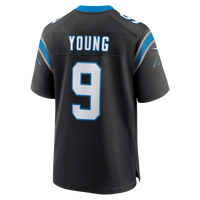 Carolina Panthers Bryce Young Nike Black Team Game Jersey