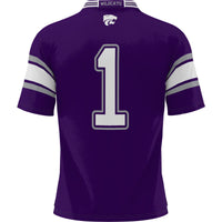GameDay Greats #1 Purple Kansas State Wildcats Football Jersey
