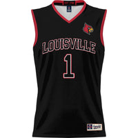 GameDay Greats #1 Black Louisville Cardinals Lightweight Basketball Jersey