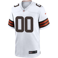 Cleveland Browns Nike White Custom Game Jersey