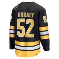 Boston Bruins Sean Kuraly Fanatics Black Home Breakaway Player Jersey