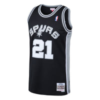 Mitchell & Ness Tim Duncan Black San Antonio Spurs 1998-99 Hardwood Classics Swingman Jersey