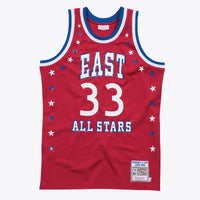 NBA All-Star East Larry Bird Authentic All-Star Jersey By Mitchell & Ness - Scarlett -