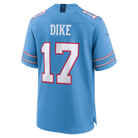 Tennessee Titans Chimere Dike Nike Light Blue Team Game Jersey