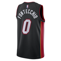 Miami Heat Nike Icon Edition Swingman Jersey - Black - Simone Fontecchio