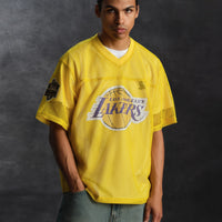 Los Angeles Lakers X OVO Mesh Football Jersey -