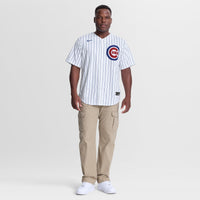 Chicago Cubs Nico Hoerner Nike White Home Replica Jersey