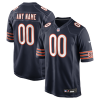 Chicago Bears Nike Navy Custom Game Jersey