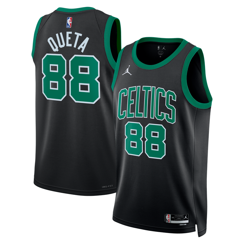 Boston Celtics Jordan Brand Statement Edition Swingman Jersey - Black - Neemias Queta