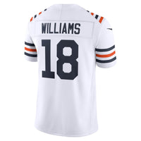 Chicago Bears Caleb Williams Nike White Alternate Vapor F.U.S.E. Stitched Limited Jersey