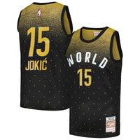 Mitchell & Ness Nikola Jokic Black 2016 NBA Rising Stars Challenge Hardwood Classics Swingman Jersey
