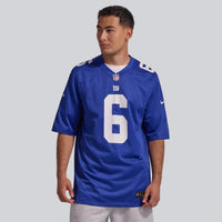 New York Giants Jaxson Dart Nike Royal Team Game Jersey