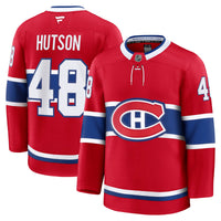 Montreal Canadiens Lane Hutson Fanatics Red Home Premium Jersey