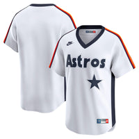 Houston Astros Nike White Cooperstown Collection Limited Jersey