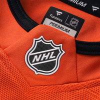 Anaheim Ducks Beckett Sennecke Fanatics Orange Home Premium Jersey