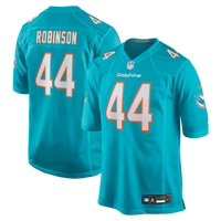 Miami Dolphins Chop Robinson Nike Aqua Player Game Jersey