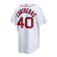 Boston Red Sox Willson Contreras Nike White Home Replica Jersey