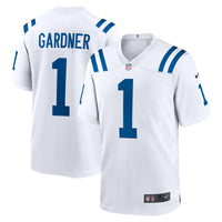 Indianapolis Colts Ahmad Sauce Gardner Nike White Game Jersey