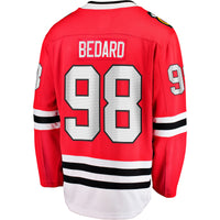 Chicago Blackhawks Connor Bedard Fanatics Red Home Breakaway Player Jersey