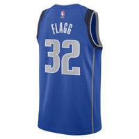 Dallas Mavericks Nike Icon Edition Swingman Jersey NBA 2025 First Round Draft Pick - Blue - Cooper Flagg