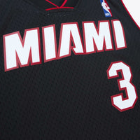 Miami Heat NBA Dwyane Wade 2012 Road Hardwood Classics Swingman Jersey By Mitchell & Ness