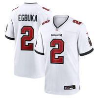 Tampa Bay Buccaneers Emeka Egbuka Nike White Game Jersey