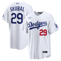 Los Angeles Dodgers Tarik Skubal Nike White Home Stadium Jersey