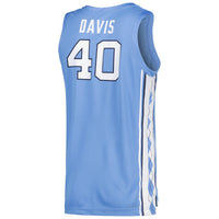 Jordan Brand Hubert Davis Carolina Blue North Carolina Tar Heels Replica Basketball Player Jersey