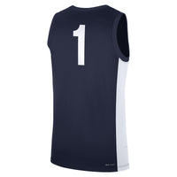 Nike #1 Navy Penn State Nittany Lions Road Replica Jersey