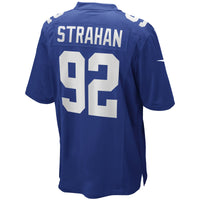 New York Giants Michael Strahan Nike Royal Game Retired Player Jersey